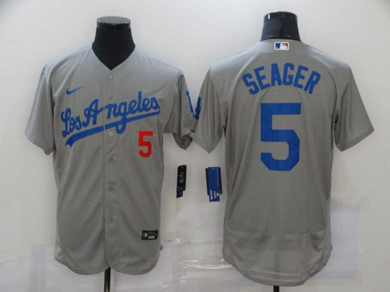 Dodgers 5 Corey Seager Gray 2020 Nike Flexbase Jersey,We sell and wholesale Dodgers 5 Corey Seager Gray 2020 Nike Flexbase Jersey on line form chian!